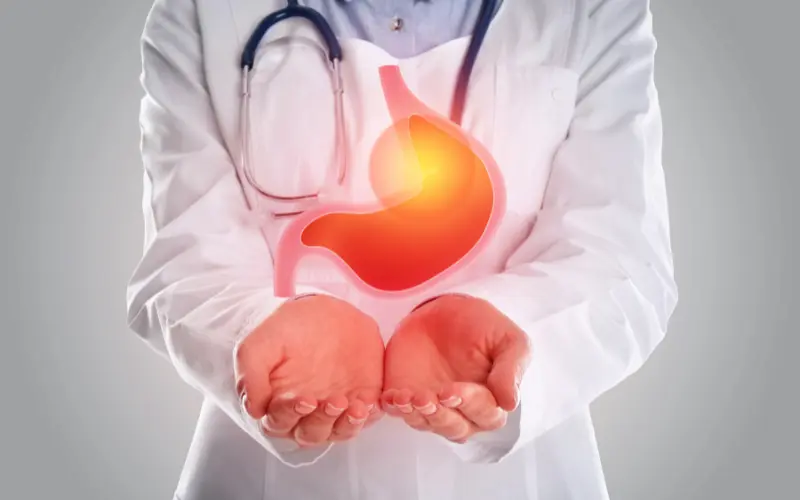 paciente con cáncer de estómago