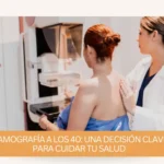 mamografía a partir de los 40 años