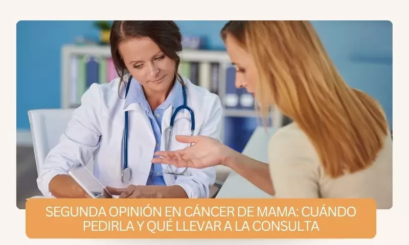 Segunda opinión en cáncer de mama